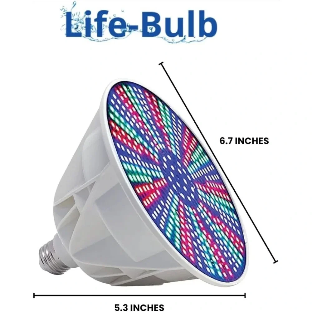 Life-Bulb Pro LED Pool Light For In Ground Pool 120V 40W Pool Light XR Signal